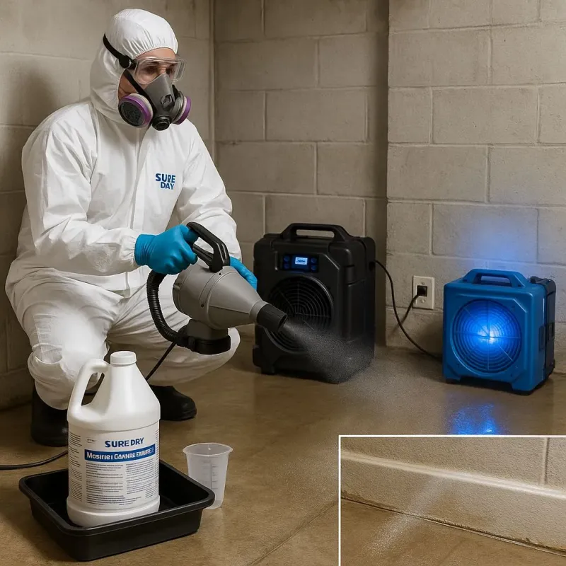 Sanitization and Odor Removal process in Dewey, OK