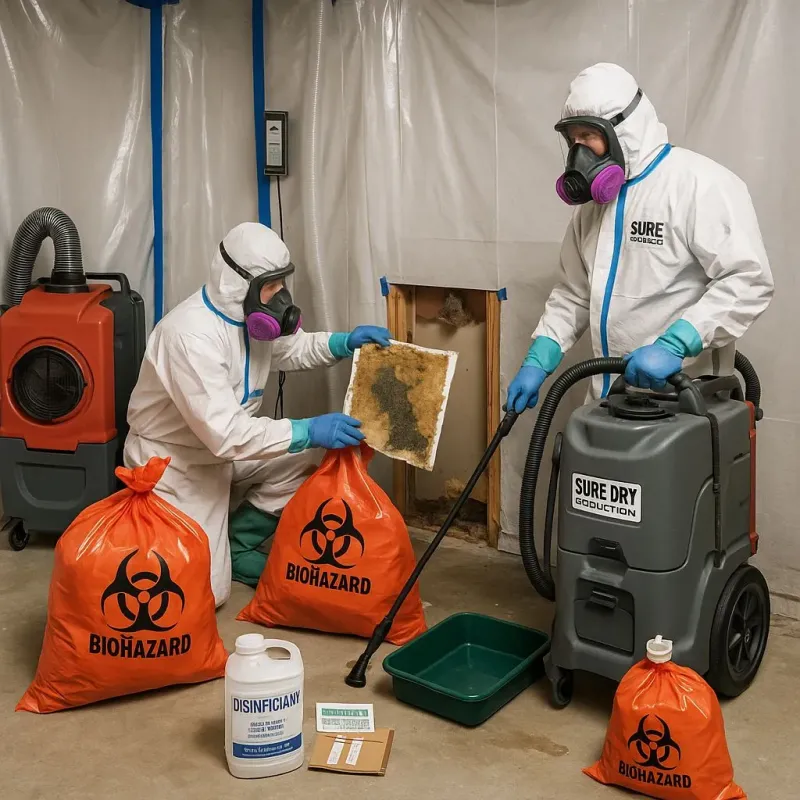 Contaminated Water Handling Protocols process in Dewey, OK