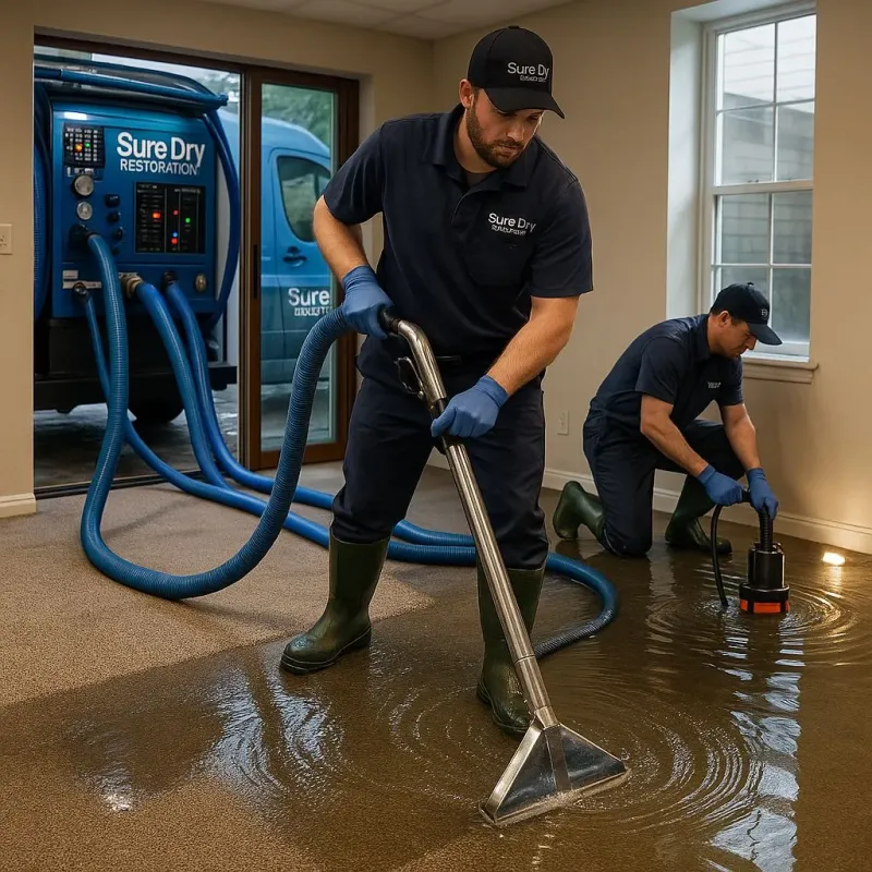 Water Extraction and Removal process in Dewey, OK